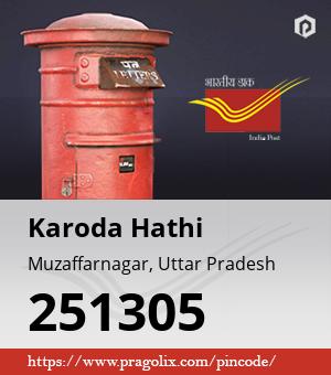 Karoda Hathi Post office