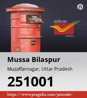 Mussa Bilaspur Post office