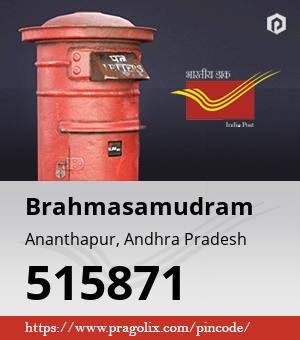 Brahmasamudram Post office