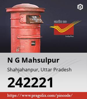 N G Mahsulpur Post office