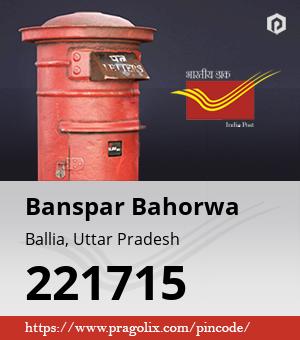 Banspar Bahorwa Post office