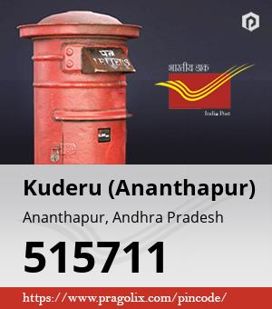 Kuderu (Ananthapur) Post office