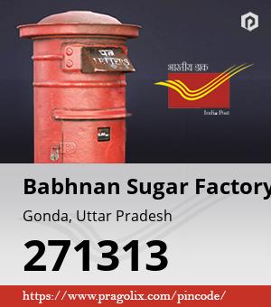 Babhnan Sugar Factory Post office