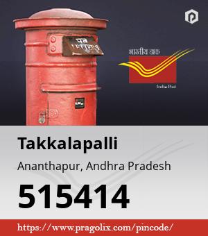 Takkalapalli Post office