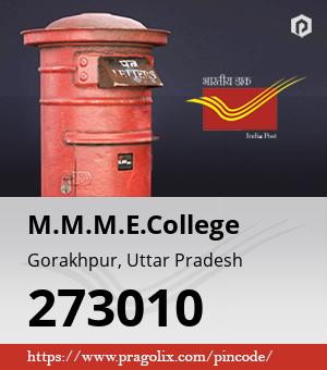 M.M.M.E.College Post office