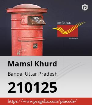 Mamsi Khurd Post office