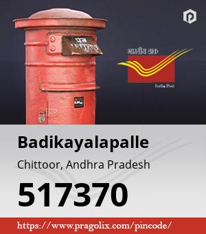 Badikayalapalle Post office