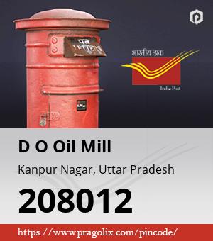 D O Oil Mill Post office