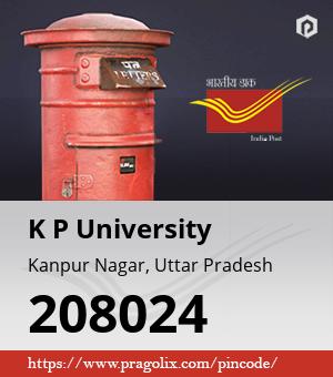 K P University Post office