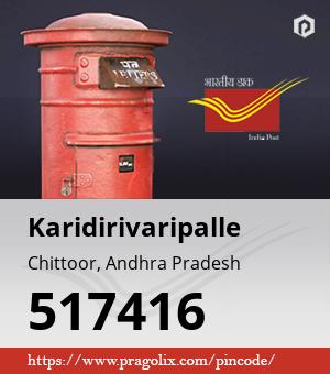 Karidirivaripalle Post office