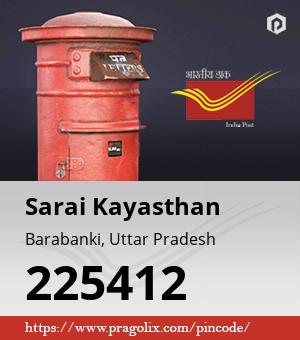 Sarai Kayasthan Post office