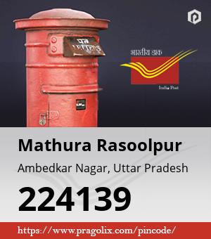 Mathura Rasoolpur Post office