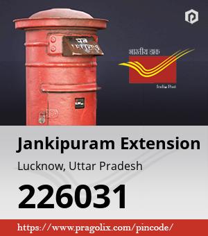 Jankipuram Extension Post office