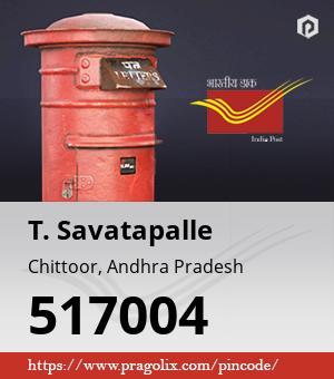 T. Savatapalle Post office