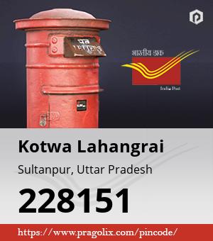 Kotwa Lahangrai Post office