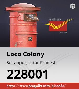 Loco Colony Post office