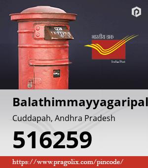 Balathimmayyagaripalli Post office