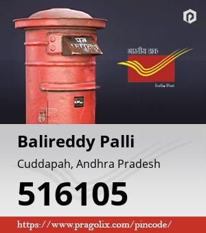 Balireddy Palli Post office