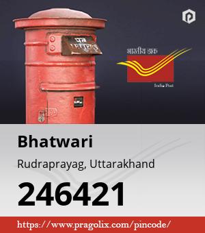 Bhatwari Post office