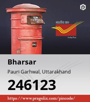 Bharsar Post office