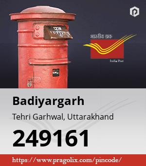 Badiyargarh Post office