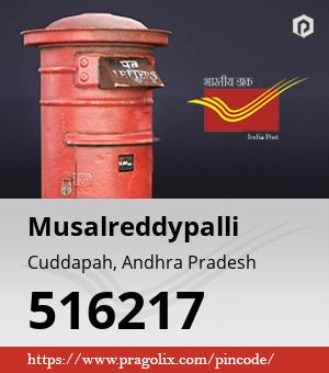 Musalreddypalli Post office