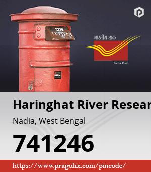 Haringhat River Research Insti Post office