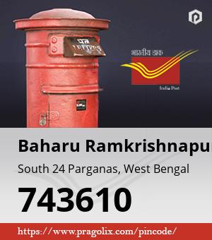 Baharu Ramkrishnapur Post office