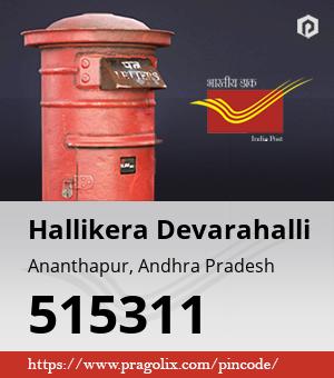 Hallikera Devarahalli Post office