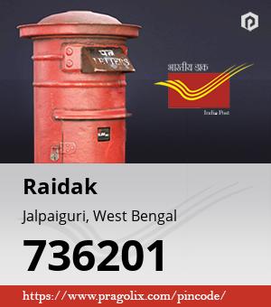 Raidak Post office