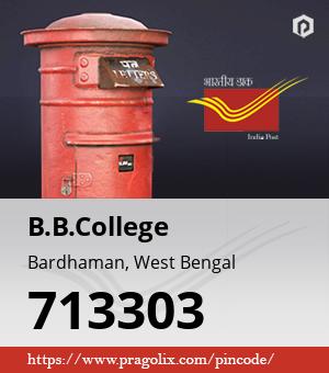 B.B.College Post office