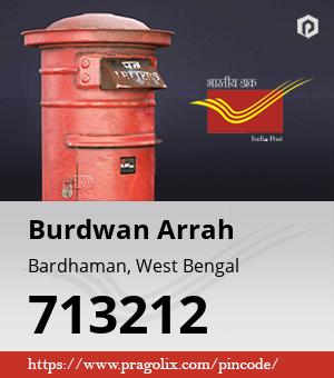 Burdwan Arrah Post office