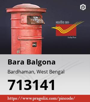 Bara Balgona Post office