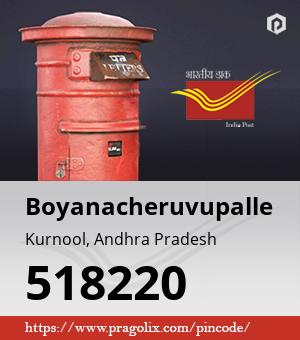 Boyanacheruvupalle Post office