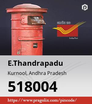 E.Thandrapadu Post office