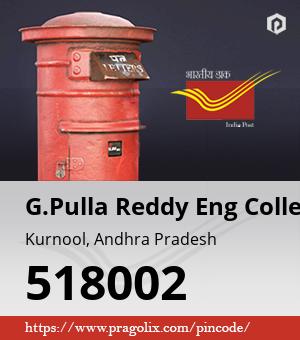 G.Pulla Reddy Eng College Post office