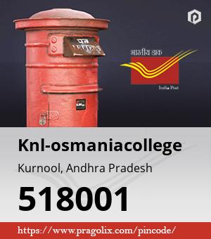 Knl-osmaniacollege Post office