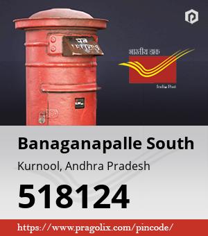 Banaganapalle South Post office