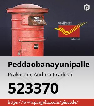 Peddaobanayunipalle Post office