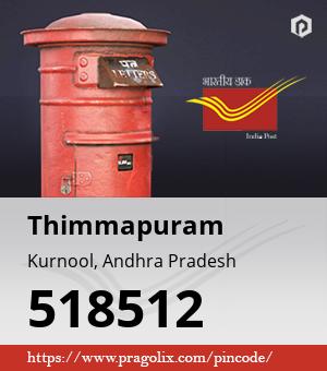 Thimmapuram Post office