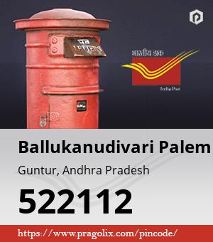 Ballukanudivari Palem Post office