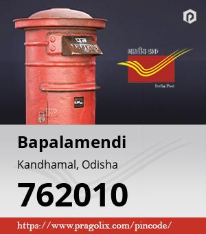 Bapalamendi Post office