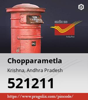 Chopparametla Post office