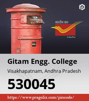 Gitam Engg. College Post office