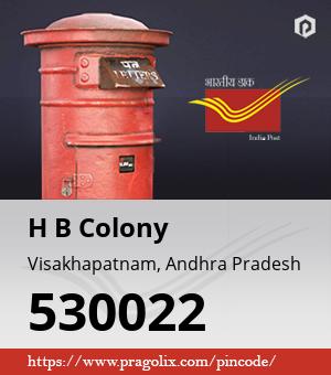 H B Colony Post office