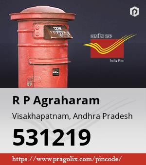 R P Agraharam Post office