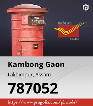 Kambong Gaon Post office