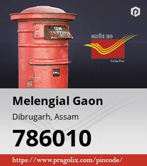 Melengial Gaon Post office