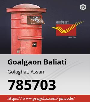 Goalgaon Baliati Post office