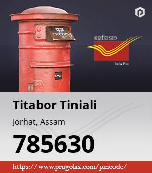 Titabor Tiniali Post office